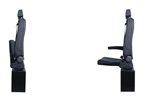 Folding Swivel Ambulance Seat