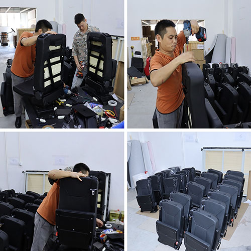 Folding Swivel Ambulance Seat