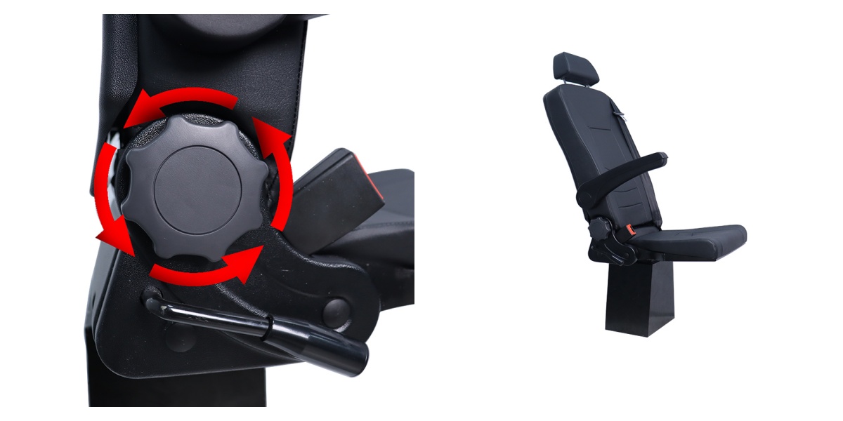 folding ambulance seat