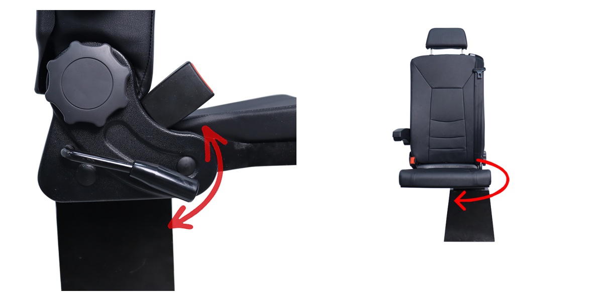 folding ambulance seat