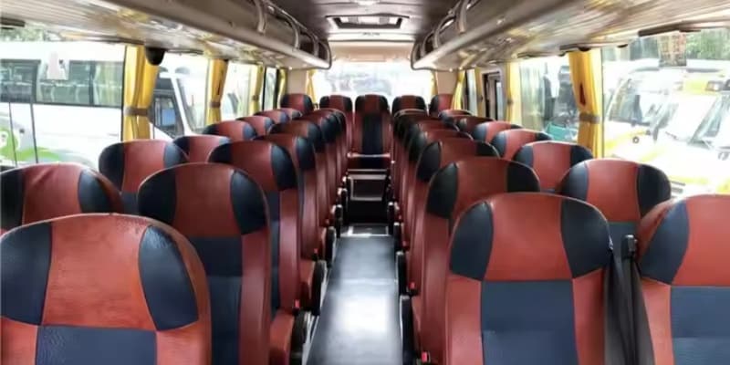 coach bus seat