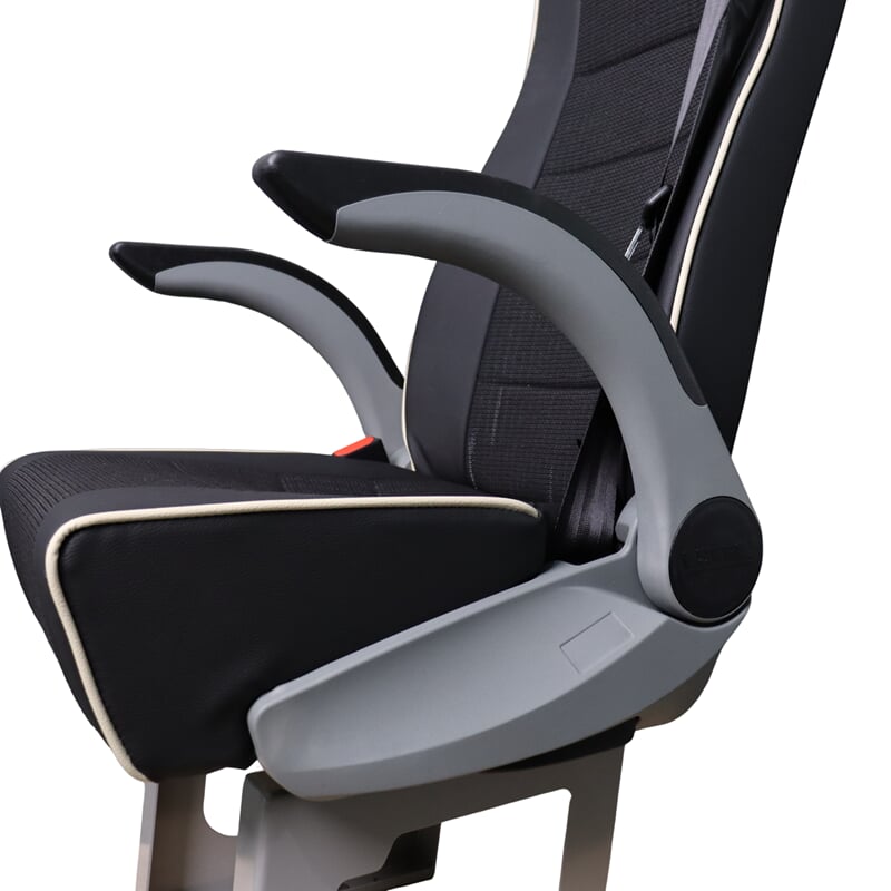 Two Armrests Transit Minibus Seat For Sale