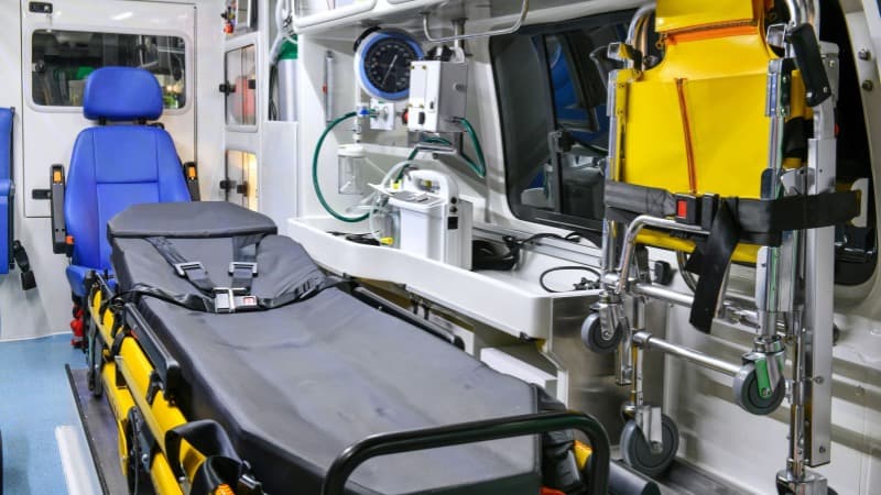 adjustable ambulance seat