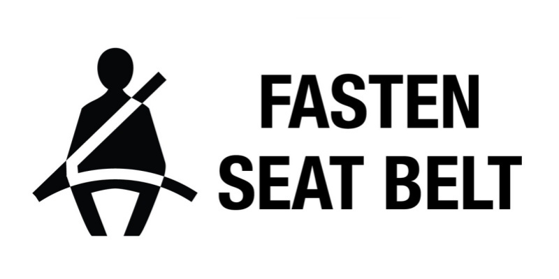 Buckle up in the ambulance