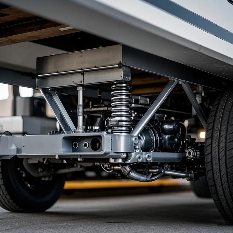Chassis, powertrain