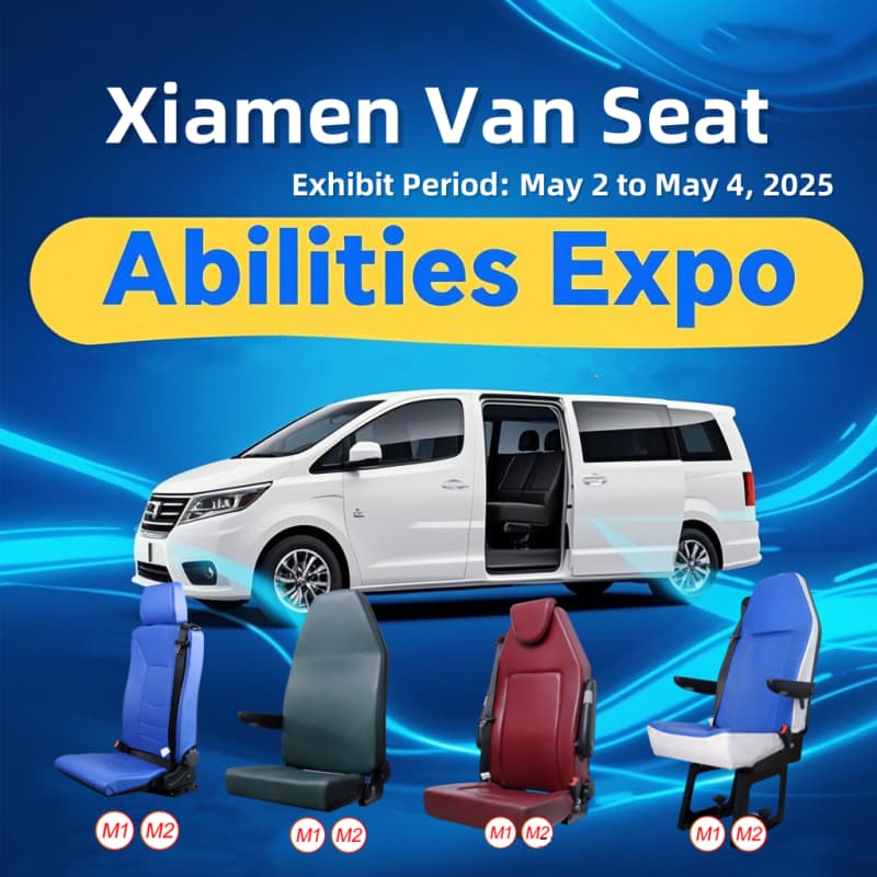 Join Abilities Expo With Xiamen Van Seat For Wheelchair Access Vehicle Seat