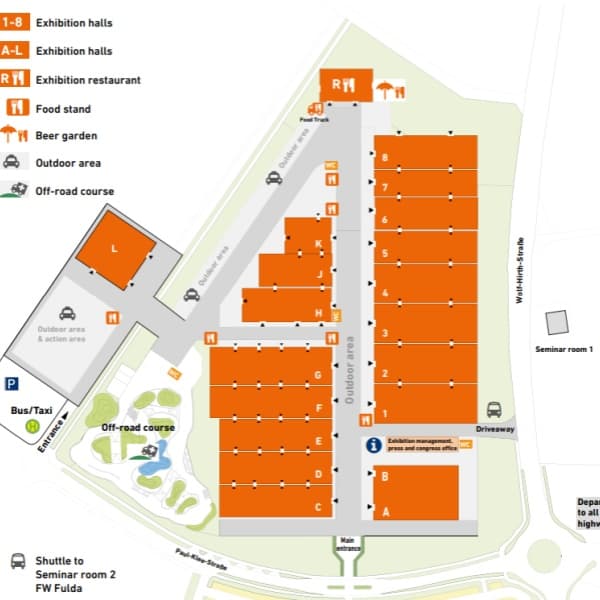 RETTmobil International 2025 exhibition hall information