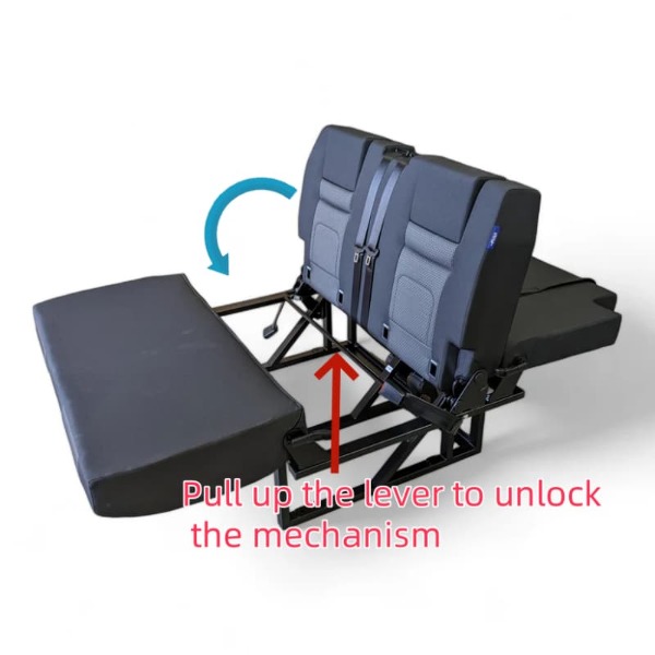 folding rib bench seat